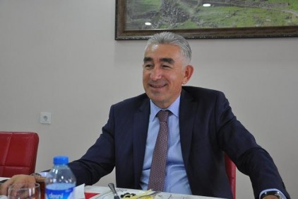 Faruk Karaduman, kentte görev yapan gazetecilere veda etti