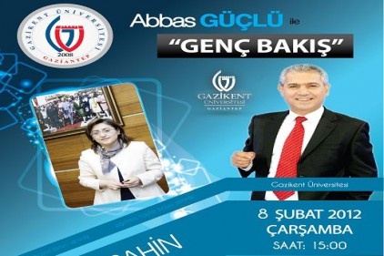 Fatma Şahin Gazikent Üniversitesi&#8217;nde Genç Bakış&#8217;ta