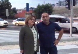 Fatma Şahin inceledi, eşi kameramanlık yaptı 