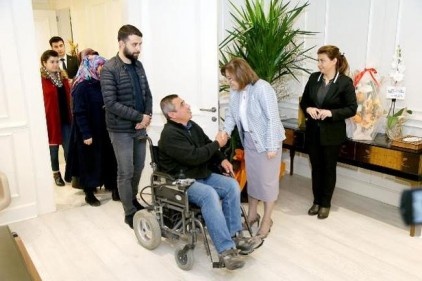 Fatma Şahin randevusuz tebrik kabul ediyor 