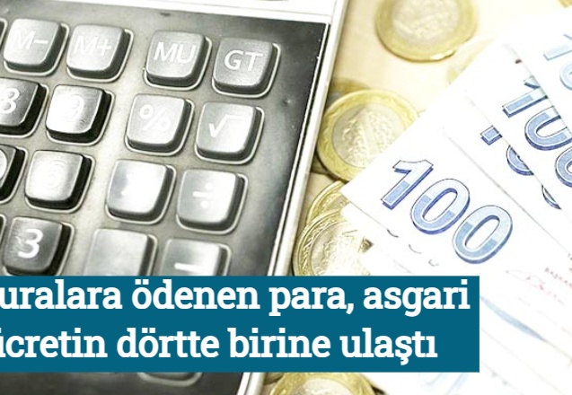 Faturalara ödenen para, asgari ücretin dörtte birine ulaştı