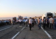 Feci kaza bir can aldı, 10 yaralı var