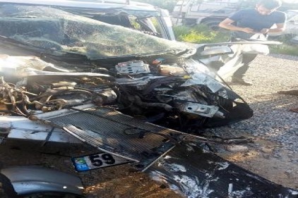 Feci kazada iki kişi yaşamını yitirdi