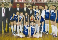 Federasyon yöneticileri Merinosspor’u kutladı