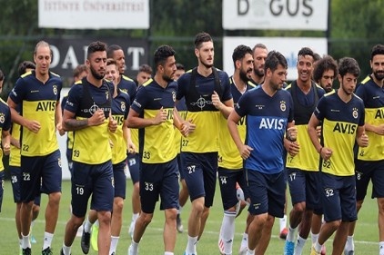 Fenerbahçe, Gazişehir maçı hazırlıklarını sürdürdü 