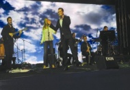 Ferhat Göçer sahne aldı