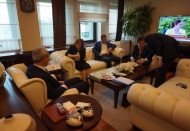 Feridun Bilgin’e ulaşım projeleri hakkında bilgi verdi