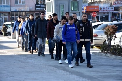 FETÖ zanlıları adliyeye sevk edildi