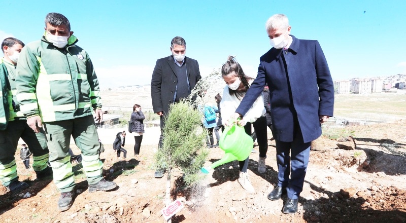 Fidanlar, şehitlerin anısına yaşayacak