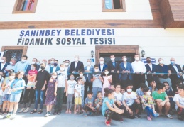 Fidanlık Sosyal Tesisi açıldı