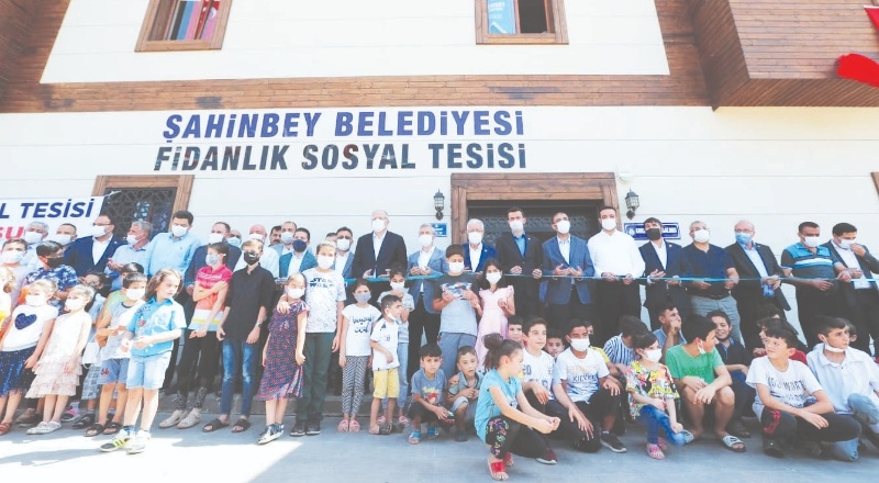 Fidanlık Sosyal Tesisi açıldı