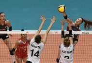 Filenin Sultanları, Almanya'yı set vermeden devirdi: 3-0