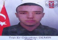 Fırat Kalkanı şehidi memleketine uğurlandı