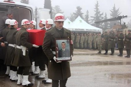 Fırat Kalkanı şehidi törenle memleketine uğurlandı