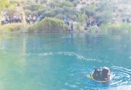 Fırat nehrinde balık tutmak isteyen genç nehre düşerek boğuldu