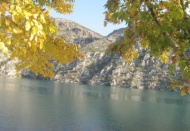Fırat nehrinde sonbahar