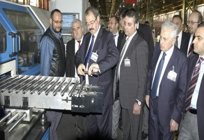 Firma temsilcileri Makine Kimya Endüstrisi'ne (MKE) götürüldü