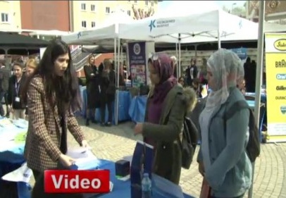 Firmalar ‘Kariyer Fuarı'nda öğrencileri bekliyor