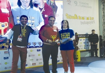 ’First Lego Ligi (FLL) 9. Sezon Türkiye Finali’’nde ‘’Yükselen Yıldız’’ ödülü