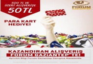 Forum Gaziantep ‘Para’ dağıtmaya devam ediyor!