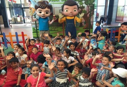 Forum Gaziantep’in minik ziyaretçileri
Can’ı çok sevdi!