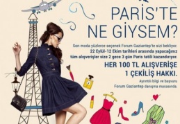 Forum Gaziantep’in Paris talihlisi belli oldu