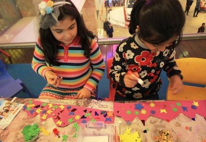 Forum Gaziantep’te çocuklar kral ve kraliçe oldu