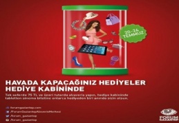 Forum Gaziantep’te Hediye Kabini’ne girenler mutlu çıkıyor!