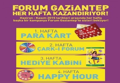 Forum’a gelenlerin şansı dönecek