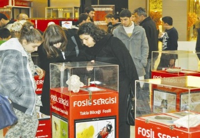 Fosil sergisi ilgiyle izleniyor