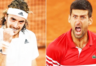 Fransa Açık tek erkekler finalinde Tsitsipas ile Djokovic karşılaşıyor