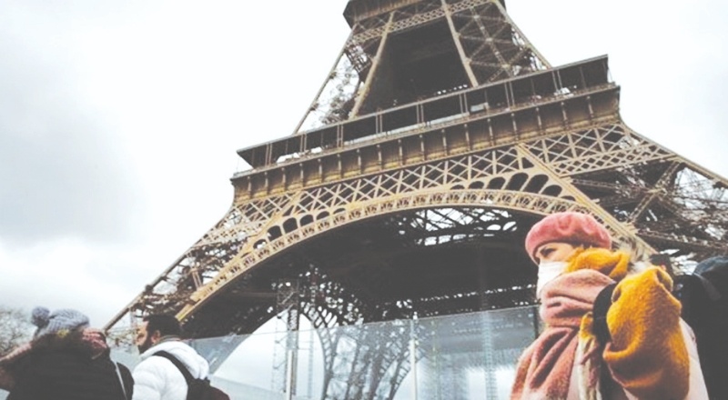 Fransa’da son 24 saatte 31 bin 539 yeni vaka tespit edildi