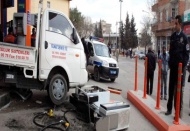 Freni patladı