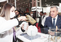 Fuarda Urfa rüzgarı esti