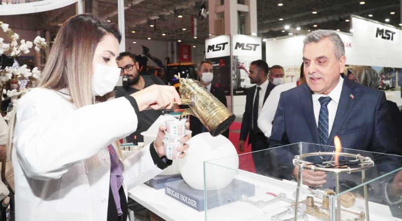 Fuarda Urfa rüzgarı esti