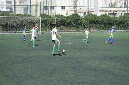 Futbol oynamak onlar için büyük keyif