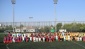 Futbol turnuvasının ödül töreni, sporun tüm güzelliklerine sahne oldu