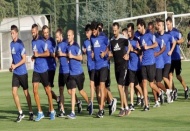 Futbolcular, Aerobik dayanıklılık koşusu yaptı