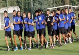 Futbolcular, Aerobik dayanıklılık koşusu yaptı