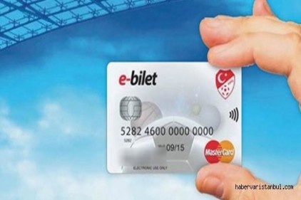 Futbolda elektronik bilet uygulaması başlıyor