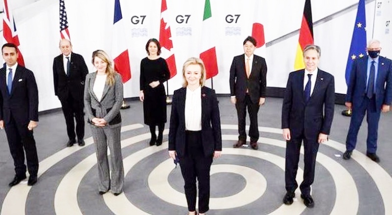 G7'den Rusya'ya uyarı: Ukrayna'yı işgalin dev sonuçları olur