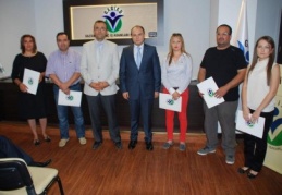 GAGİAD girişimcilere sertifika verdi