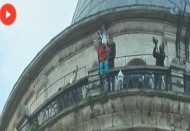 Galata Kulesi'nden ikinci Hezarfen atlayışı