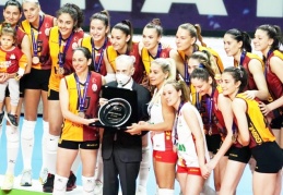Galatasaray, CEV Kupası'nda ikinci oldu