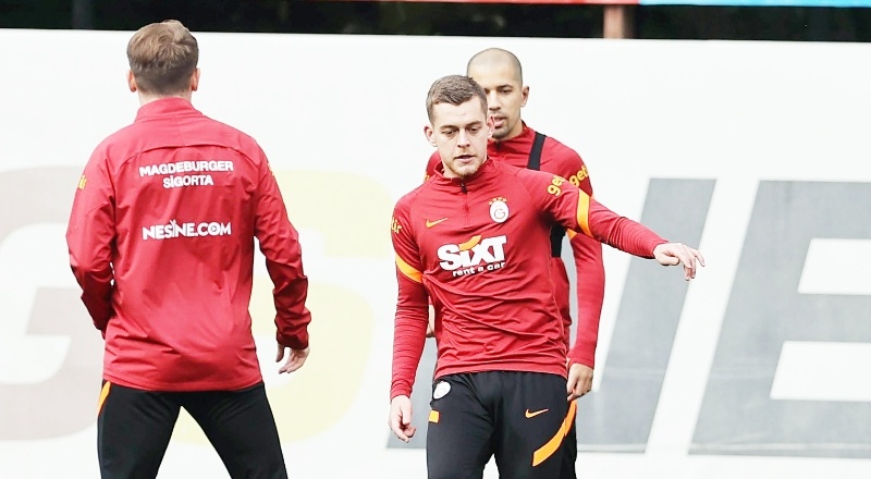 Galatasaray, Gaziantep FK maçı hazırlıklarını sürdürdü