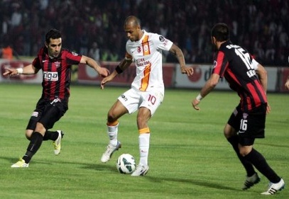 Galatasaray, Gaziantep’te şampiyonluğa bir adım daha yaklaştı 0-1