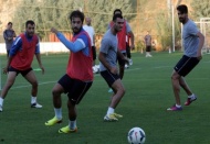 Galatasaray maçı hazırlıkları sürüyor 