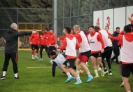 Galatasaray maçı için son antrenman yapıldı