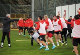 Galatasaray maçı için son antrenman yapıldı
