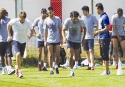 Galatasaray maçının hazırlıkları sürüyor 